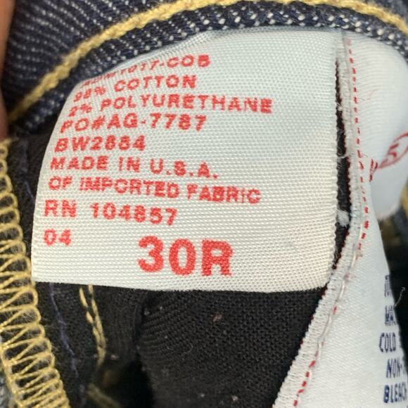 AG Adriano Goldschmidt The Elite Boot Cut Jeans Dark Wash Slight Flare Mid Rise - Picture 5 of 11